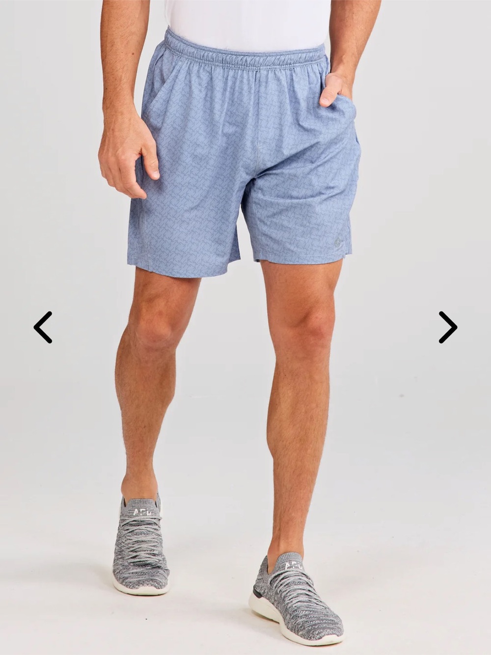 NWT Tasc Recess 7in Unlined Short in Gray Geo Dot | Size XL